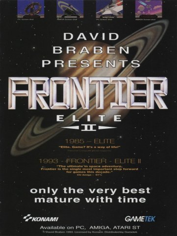 Frontier: Elite II (December 1993) (UK)