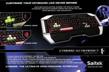 Saitek Cyborg Keyboard (February 2008)