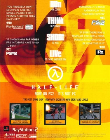 Half-Life (December 2001) (UK)