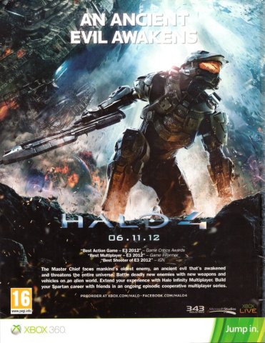 Halo 4 (October 2012) (UK)