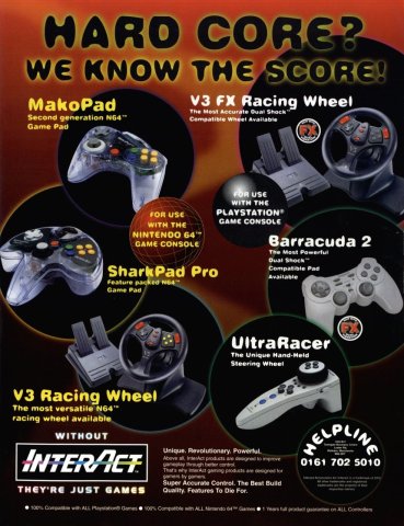 Interact Peripherals (December 1998) (UK)