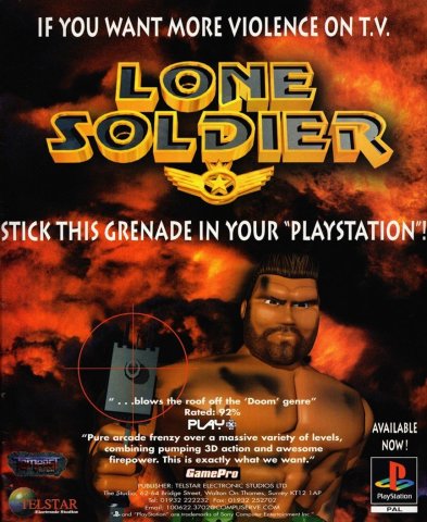 Lone Soldier (December 1995) (UK)