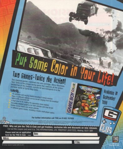 Micro Machines 1 and 2 Twin Turbo (Winter 1999) (UK)