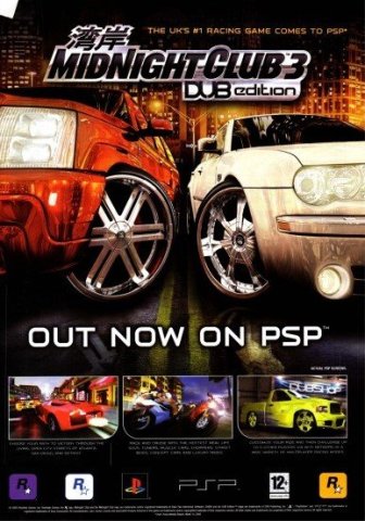 Midnight Club 3 Dub Edition (December 2005) (UK)