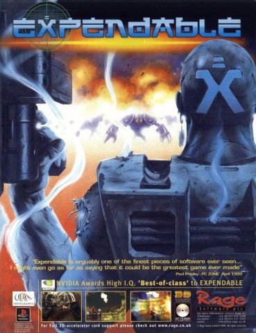 Millenium: Soldier Expendable (June 1999) (UK)