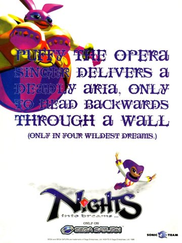 NiGHTS into Dreams (October 1996) (UK)