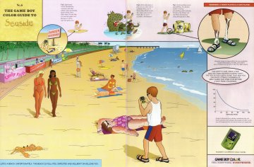 Nintendo Game Boy Color Guide to Beach (January 2000) (UK)