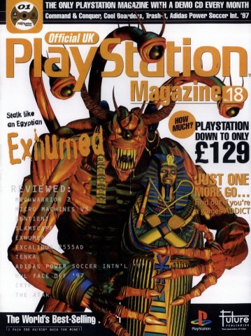 Official UK Playstation Magazine No. 18 (April 1997) (UK)