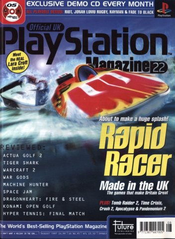 Official UK Playstation Magazine No. 22 (August 1997) (UK)