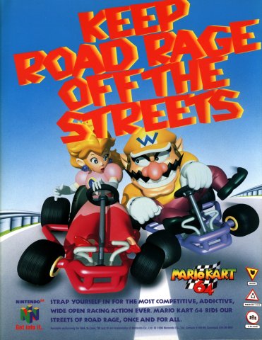 Mario Kart 64 (July 1997) (UK)