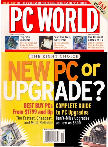 PC World Volume 15 Number 11 (November 1997)