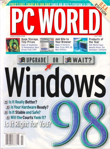 PC World Volume 16 Number 07 (July 1998)