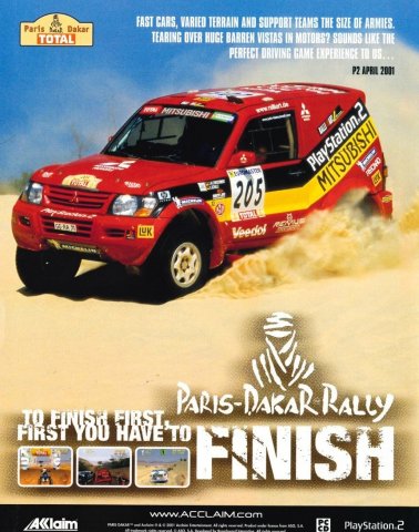 Paris-Dakar Rally (September 2001) (UK)