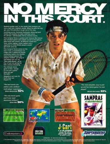 Pete Sampras Tennis (July 1994) (UK)