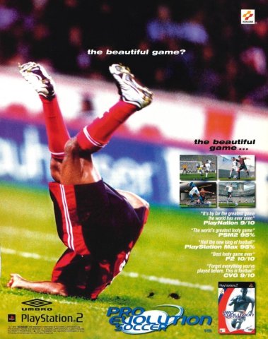 Pro Evolution Soccer (December 2001) (UK)