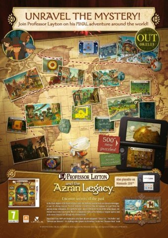 Professor Layton and the Azran Legacy (December 2013) (UK)