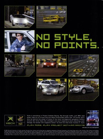 Project Gotham Racing (April 2002) (UK)