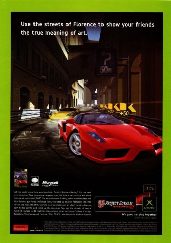 Project Gotham Racing 2 (December 2003) (UK)