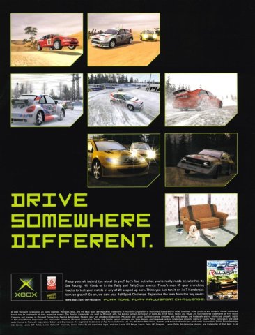 Rallisport Challenge (March 2002) (UK)