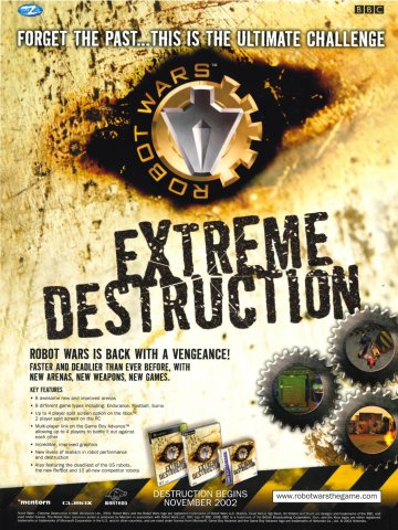 Robot Wars: Extreme Destruction (April 2002) (UK)