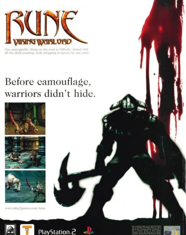 Rune Viking Warlord (August 2001) (UK)