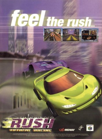 San Francisco Rush: Extreme Racing (December 1997) (UK)