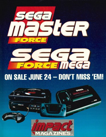 Sega Master Force & Sega Force Mega issue 1 (July 1993) (UK)