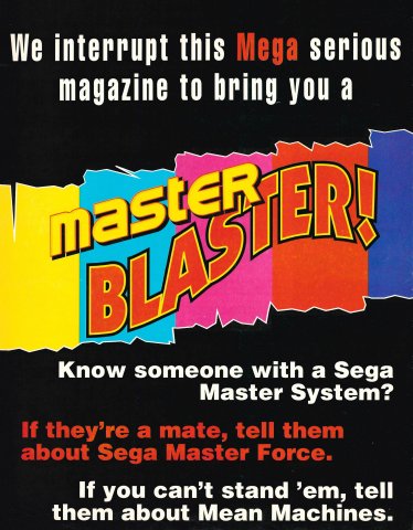 Sega Master Force (August 1993) (UK)