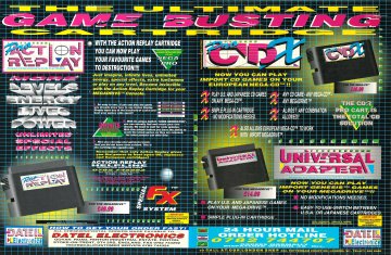 Pro Action Replay, Universal Adapter (September 1993) (UK)