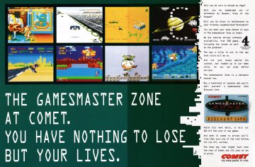 GamesMaster Zone at Comet (December 1992) (UK)