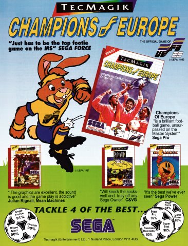 Pac-Mania (August 1992) (UK)