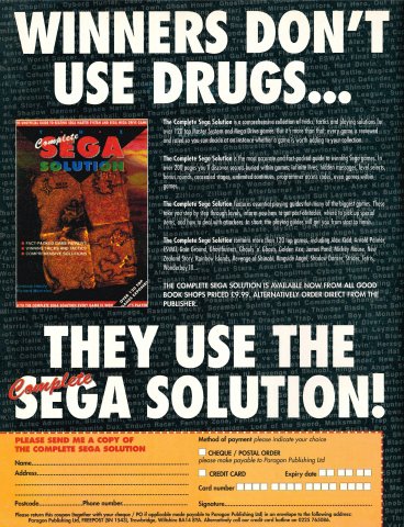 Complete Sega Solution, The (November 1991) (UK)