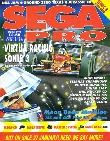 Sega Pro issue 29 (February 1994) (UK)