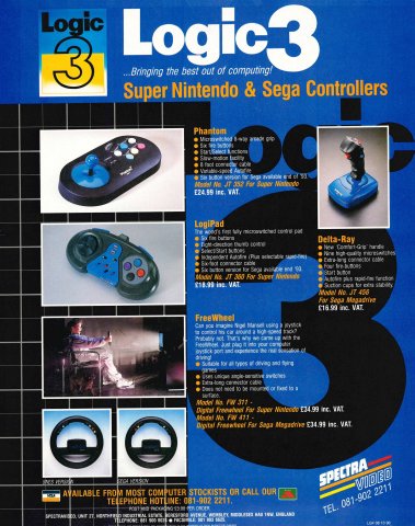 Logic 3 controllers (June 1994) (UK)