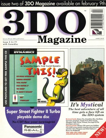 3DO Magazine Issue 02 (March 1995) (UK)