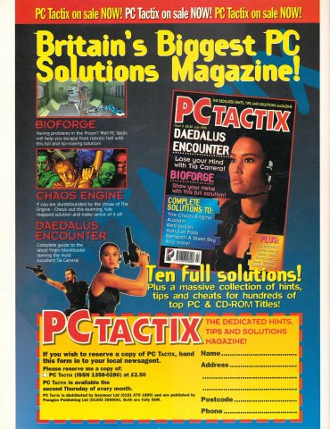 PC Tactix Issue 3 (July 1995) (UK)