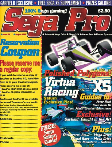 Sega Pro Issue 48 (August 1995) (UK)