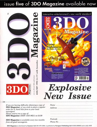 3DO Magazine Issue 5 (September 1995)