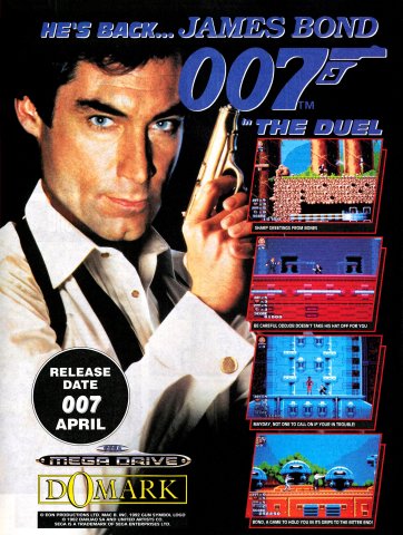 James Bond 007: The Duel (May 1993) (UK)