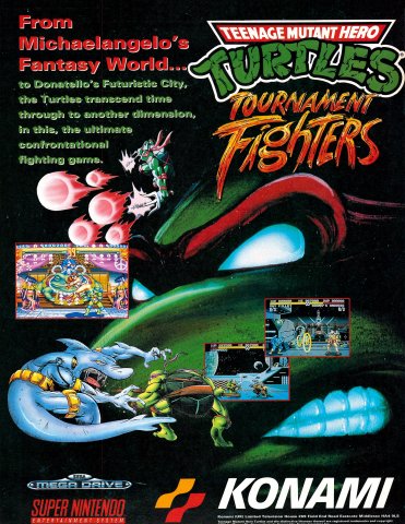 Teenage Mutant Ninja Turtles Tournament Fighters (Teenage Mutant Hero Turtles Tournament Fighters) (January 1994) (UK)