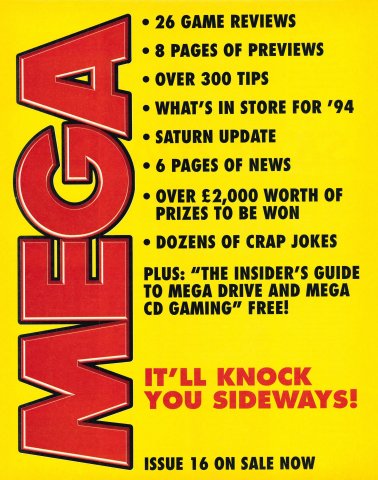 Mega Issue 16 (January 1994) (UK)