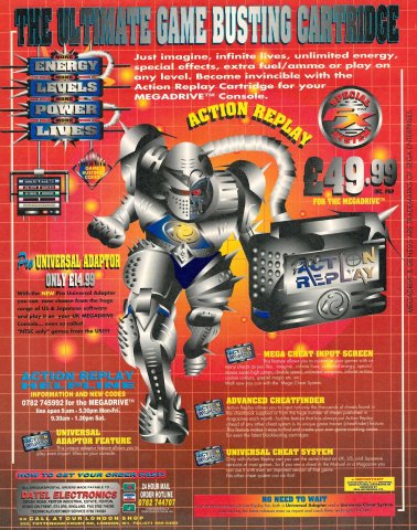 Datel Pro Action Replay (January 1994) (UK)