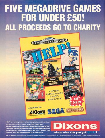 Help! A Special Limited Charity Compilation (March 1994) (UK)