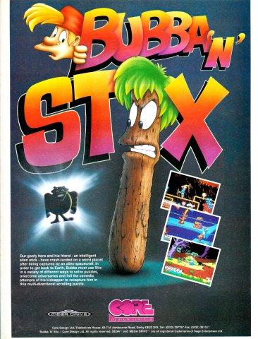 Bubba 'n' Stix (May 1994) (UK)