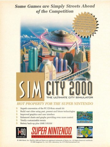 SimCity 2000 (December 1996) (UK)