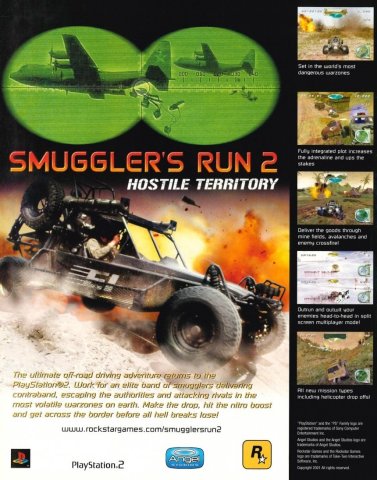 Smuggler's Run 2: Hostile Territory (December 2001) (UK)