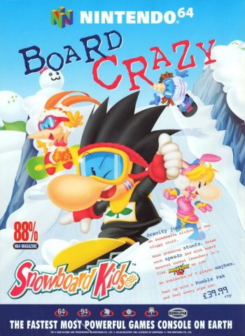 Snowboard Kids (March 1998) (UK)