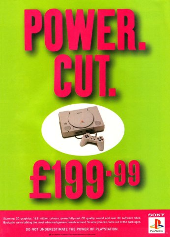 Sony Playstation - Power Cut (July 1996) (UK)