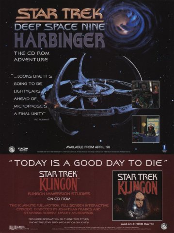 Star Trek: Deep Space Nine: Harbinger (May 1996) (UK)