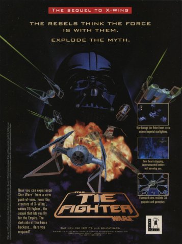 Star Wars: Tie Fighter (August 1994) (UK)